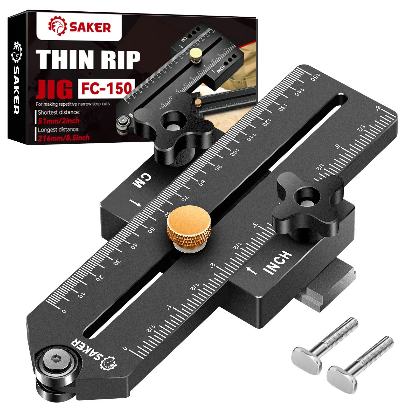 🔧 Thin Rip Table Saw Jig — Safe & Precise Jig for Repetitive Narrow Strip Cuts