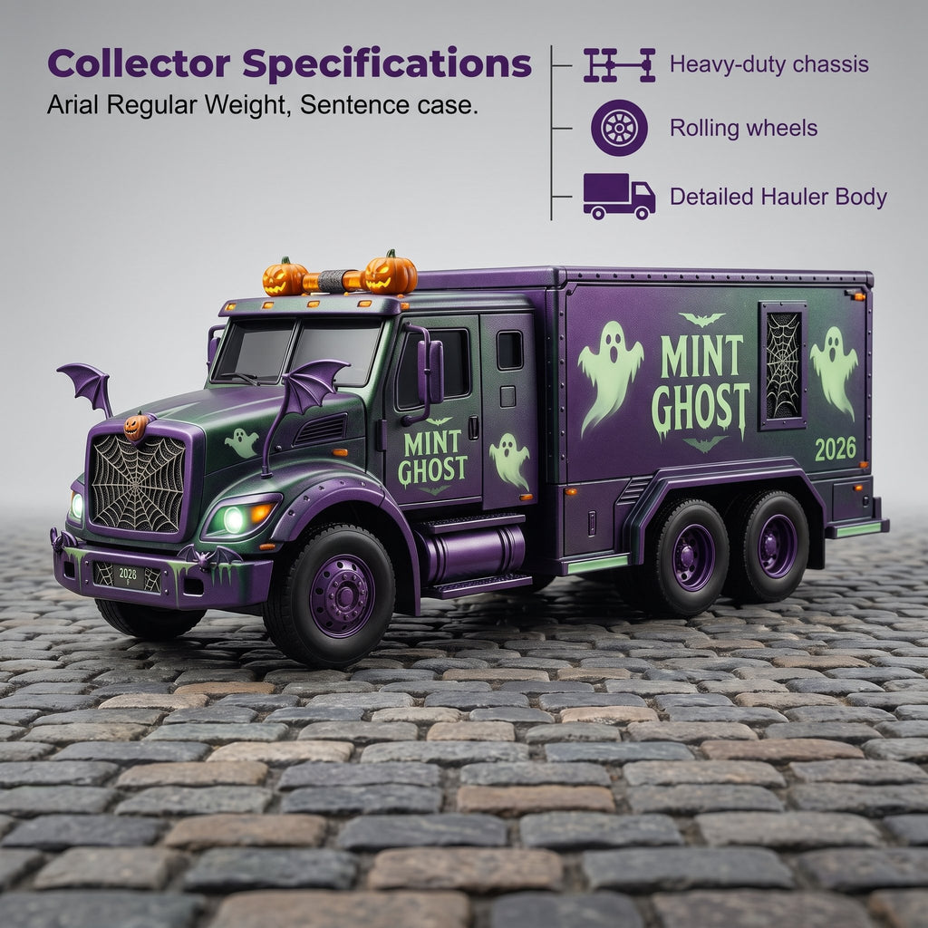 ⭐2026 USA Sale: Up to 50% OFF -🔥🎁Spooky Mint Ghost Hauler – 2026 Halloween Collector’s Edition