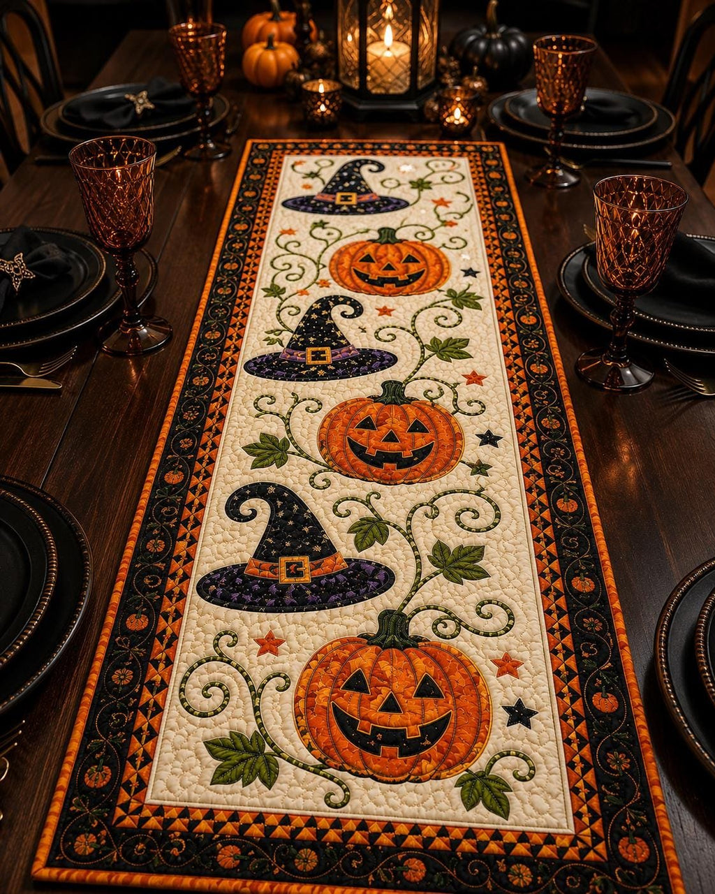 ⭐2026 USA Sale: Up to 60% OFF -🎃Autumn Spell Quilted Table Runner