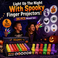 🎃 Halloween Pattern Finger Projector Lights