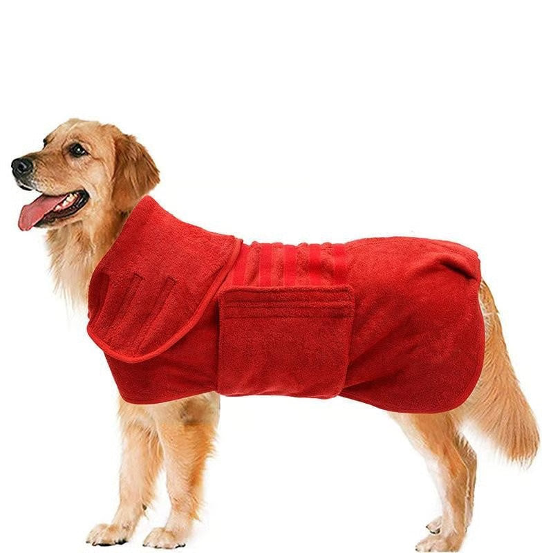 Super Absorbent Dog Drying Robe