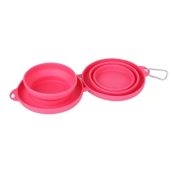 Collapsible Travel Dog Bowl Set