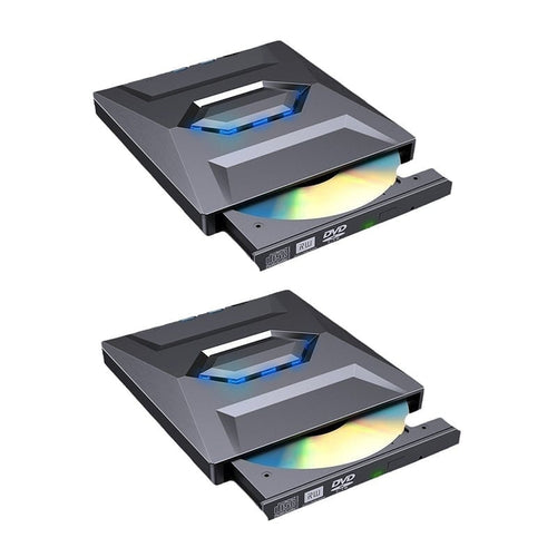7-in-1 External USB DVD Drive & Blu-ray Player