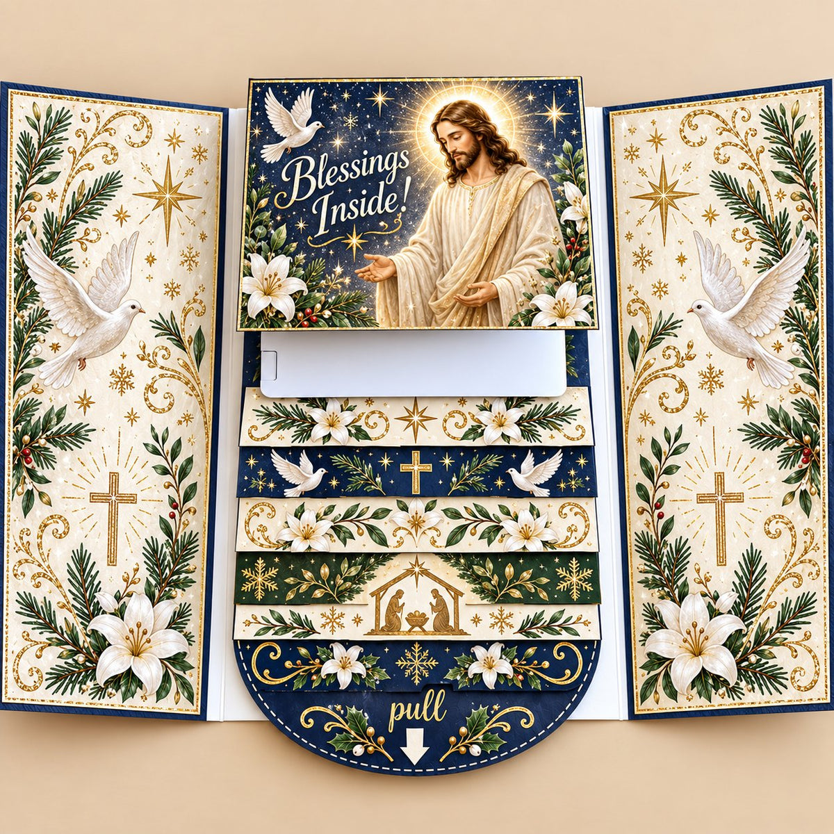 ⏰LAST DAY 50% OFF - 2026 New 🎅💳 Waterfall Christmas Gift Card Booklet ✨