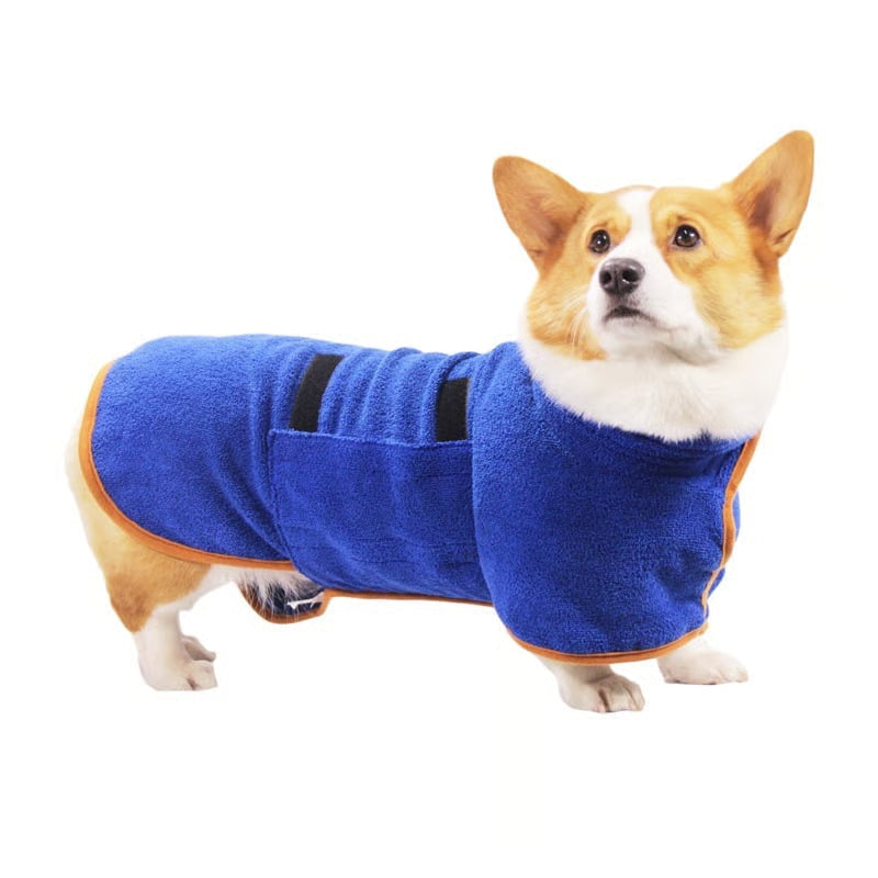Super Absorbent Dog Drying Robe