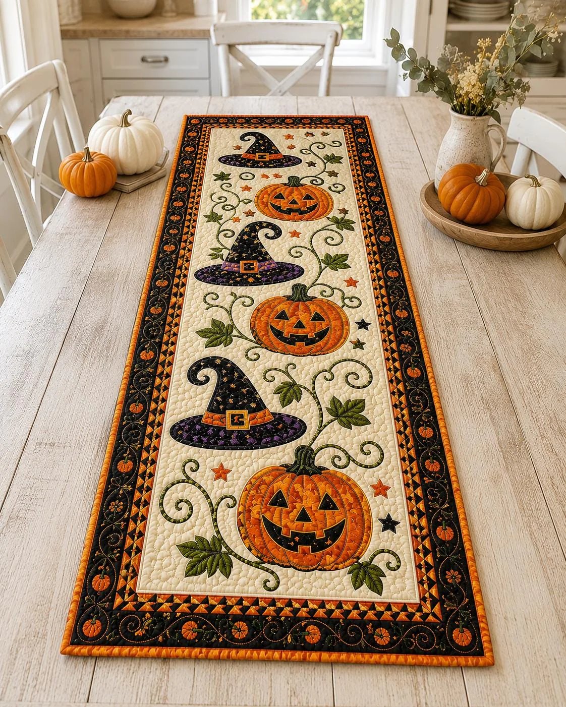 ⭐2026 USA Sale: Up to 60% OFF -🎃Autumn Spell Quilted Table Runner