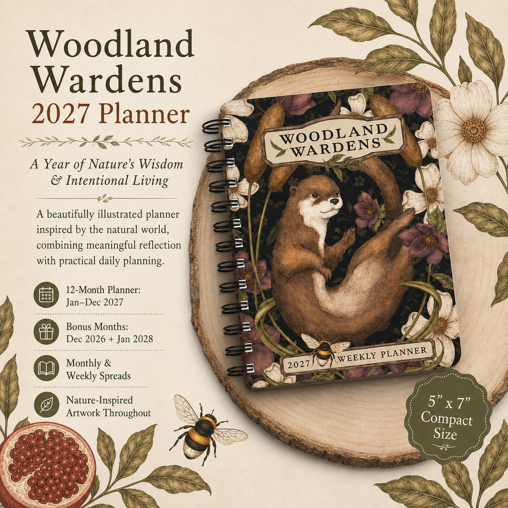 🌙Woodland Warden 2027 Planner – A Year of Nature's Wisdom & Intention