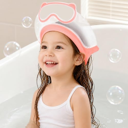 👶 Adjustable Baby Shampoo Visor – No More Water & Shampoo In Little Eyes 🛁