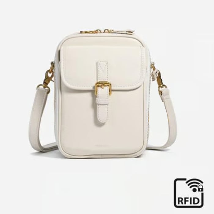⭐2026 USA Sale: Up to 50% OFF -🔥Crossbody Leather RFID Bag(🎁Buy 2 Free Shipping)