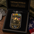 🏆Honor Their Sacrifice — Memorial Day Sale🎖️Vietnam Veteran All Gave Some Some Gave All Tribute Dog Tag Necklace