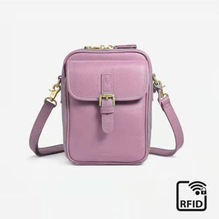 ⭐2026 USA Sale: Up to 50% OFF -🔥Crossbody Leather RFID Bag(🎁Buy 2 Free Shipping)
