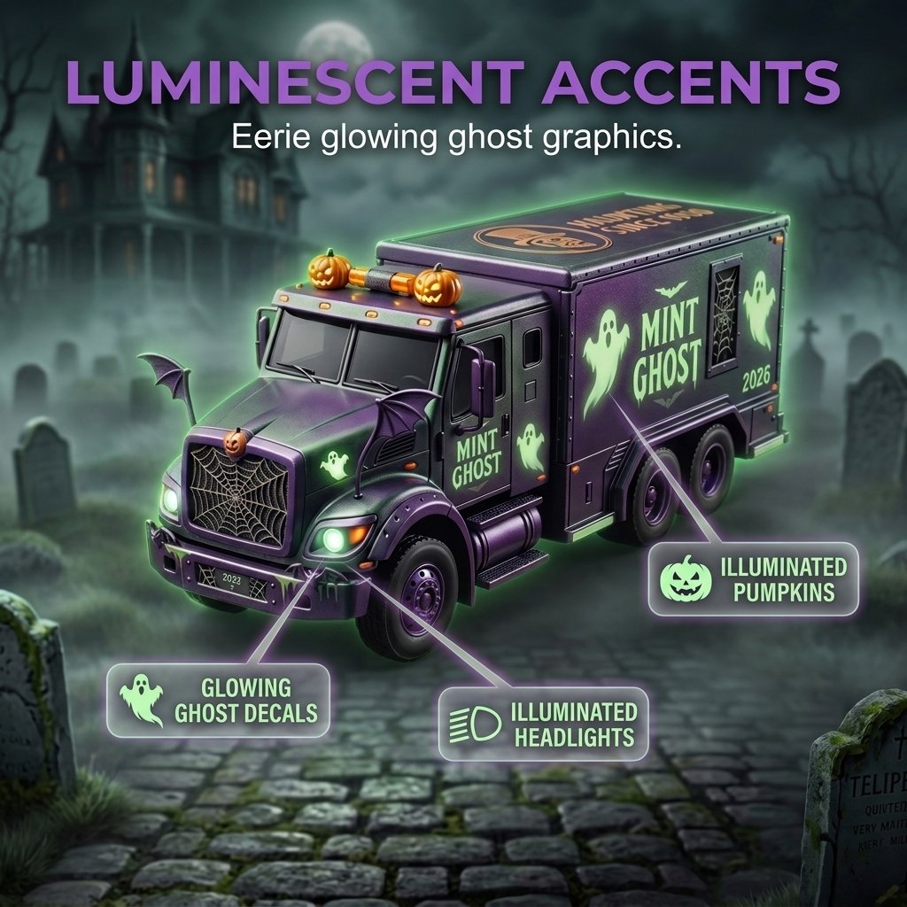 ⭐2026 USA Sale: Up to 50% OFF -🔥🎁Spooky Mint Ghost Hauler – 2026 Halloween Collector’s Edition