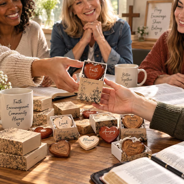 ⏳Limited-time 50% OFF - ✝️ 🎁 Christian Pocket Heart Gift Set(Set of 12)