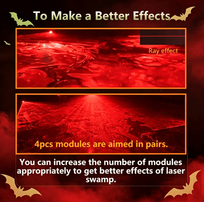 ⭐2026 USA Sale: Up to 50% OFF -🎃Green Swamp Module / Vertical Laser Projector for Halloween