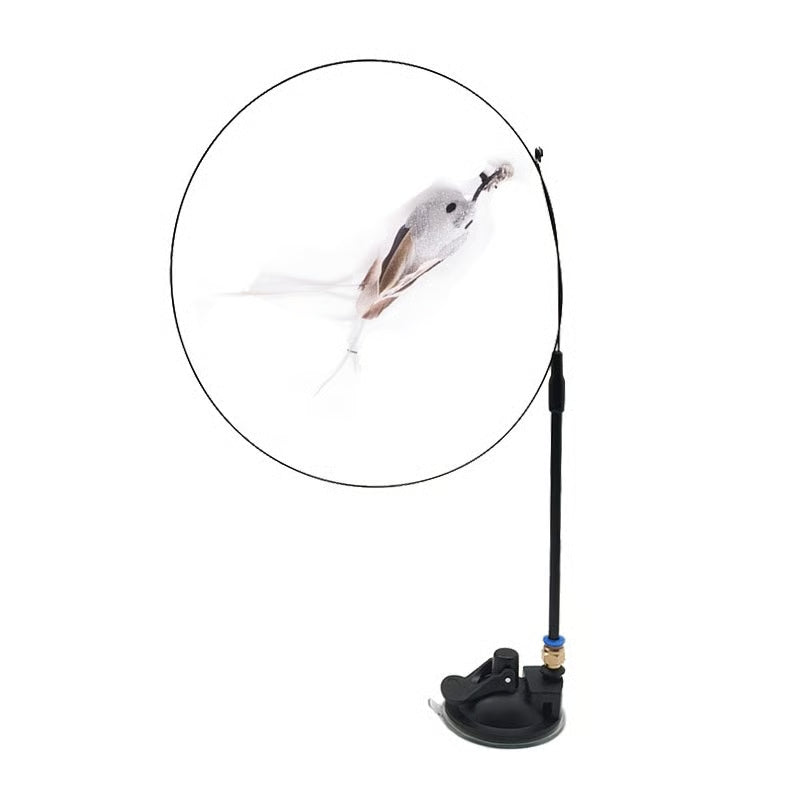 Self-Play Bird Feather Cat Toy