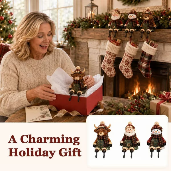 🎄Christmas Flash Sale 🔥 50% OFF!🔥 - Christmas Stocking Holder Shelf Sitters