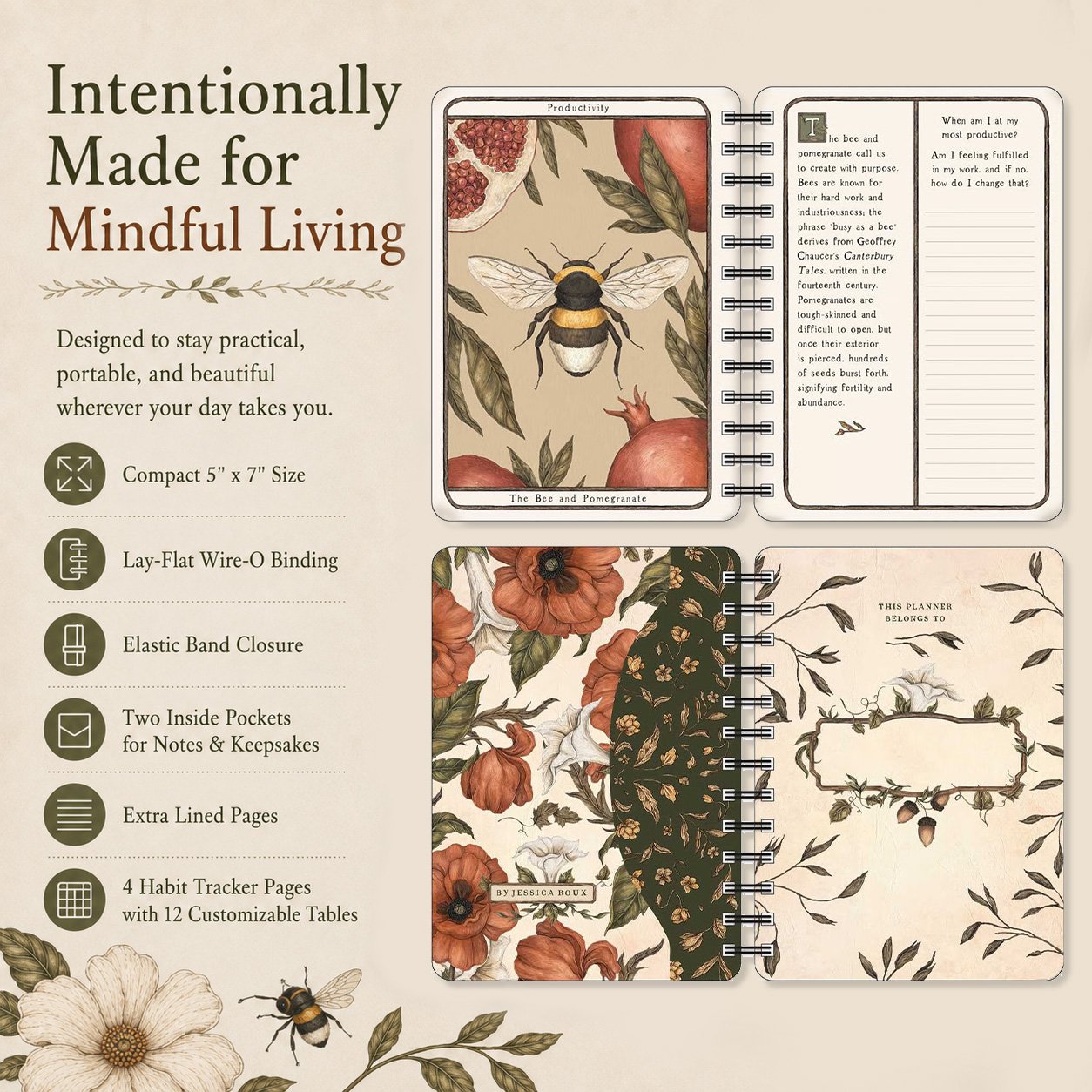 🌙Woodland Warden 2027 Planner – A Year of Nature's Wisdom & Intention