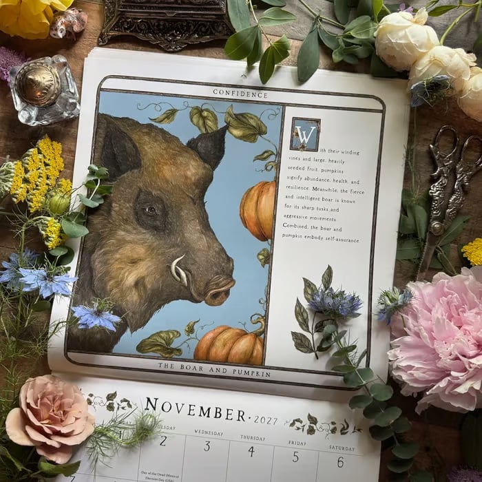 🌙Woodland Warden 2027 Planner – A Year of Nature's Wisdom & Intention
