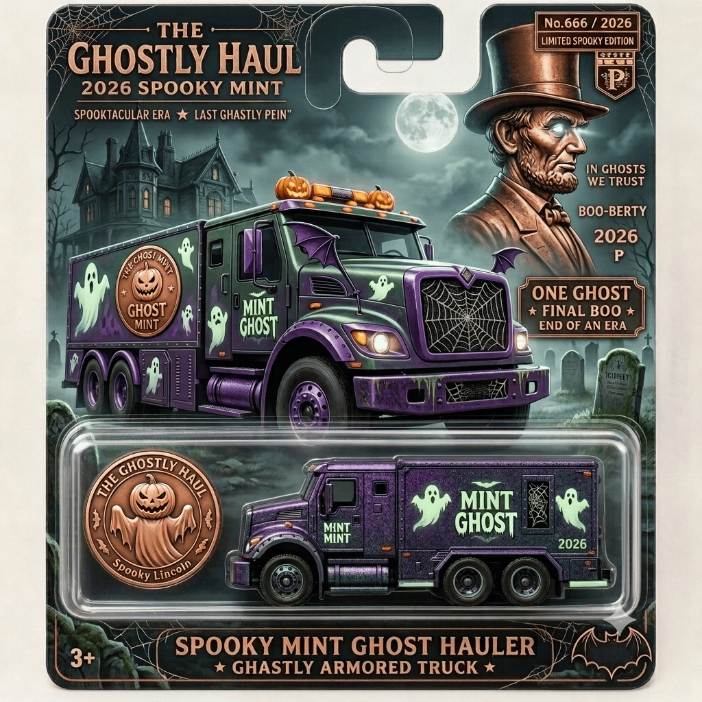 ⭐2026 USA Sale: Up to 50% OFF -🔥🎁Spooky Mint Ghost Hauler – 2026 Halloween Collector’s Edition