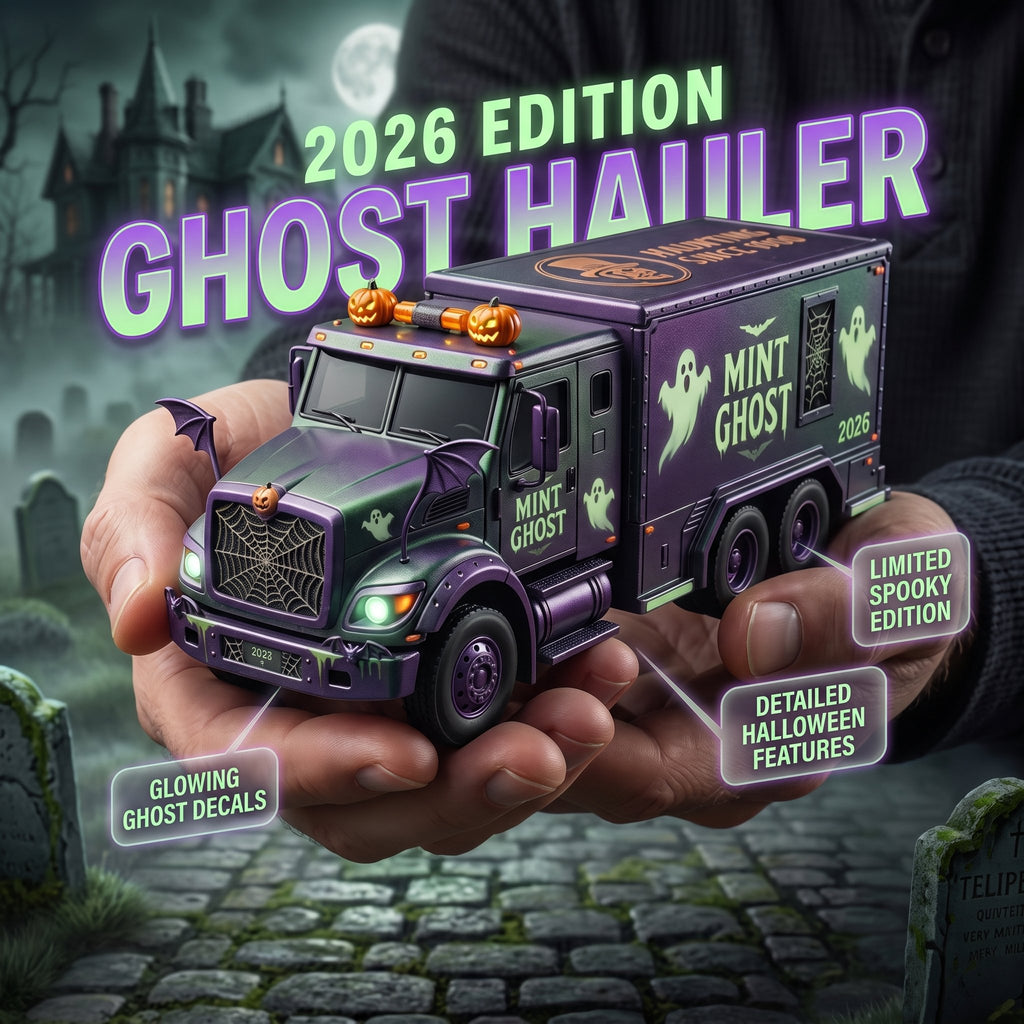 ⭐2026 USA Sale: Up to 50% OFF -🔥🎁Spooky Mint Ghost Hauler – 2026 Halloween Collector’s Edition