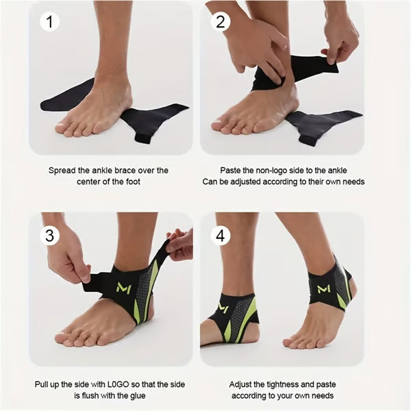 🏃 Ultra Thin Ankle Support Brace | 🦶 Say Goodbye to Ankle Discomfort