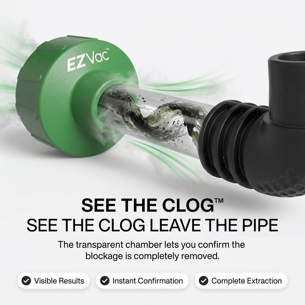 ✨AC Drain Line Cleaner Tool -⚡Clears stubborn AC drain clogs in minutes(🔥Fit for most residential HVAC drain lines)