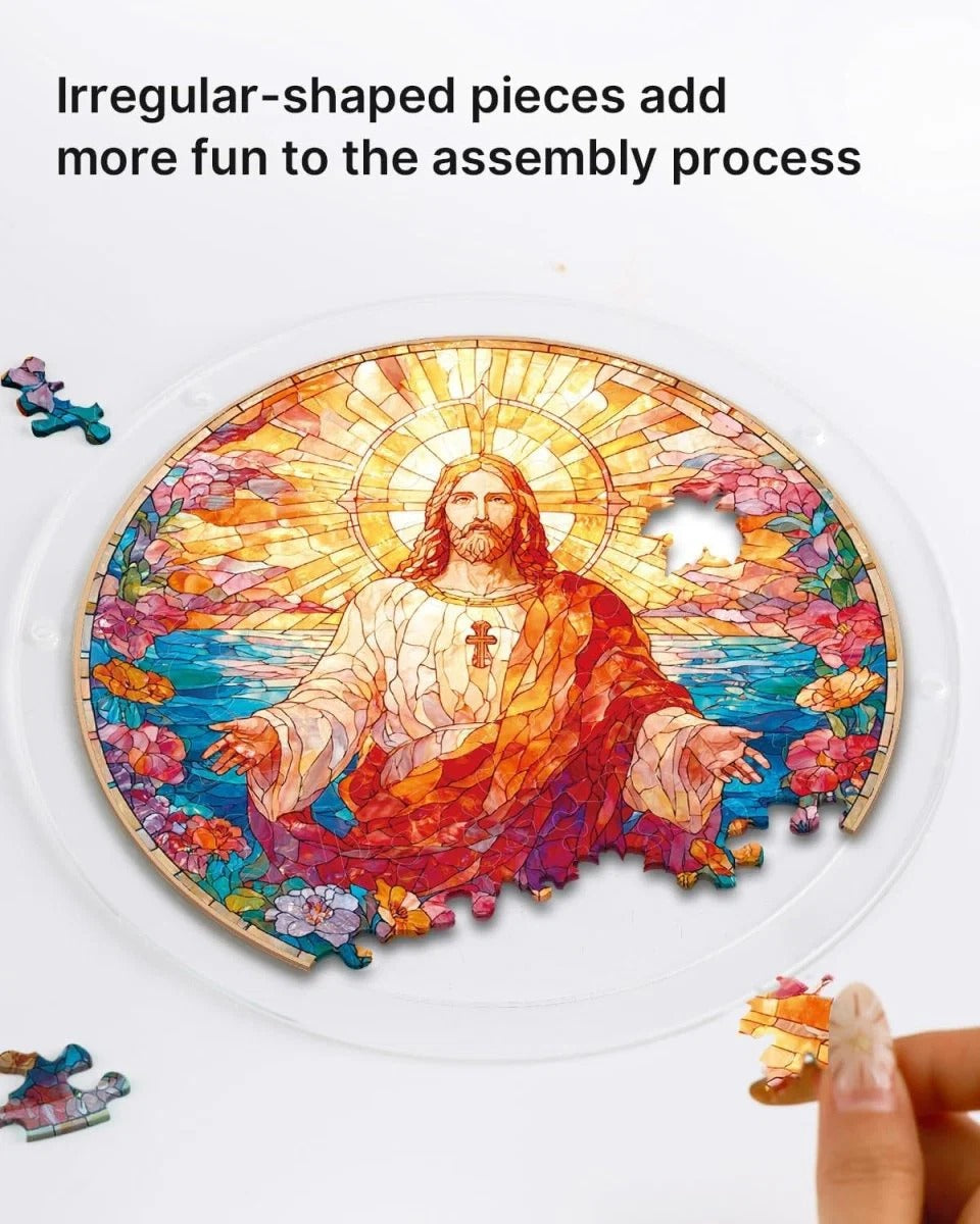 🧘Relaxing & Beginner-Friendly-☀️Acrylic Jigsaw Puzzle Suncatcher(✨Crafted to be a beautiful future heirloom)