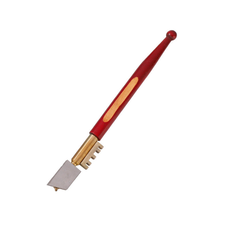 🛠️Professional Diamond Glass Cutter – ✨Clean cuts on tiles, mirrors & thick glass – save on professional fees