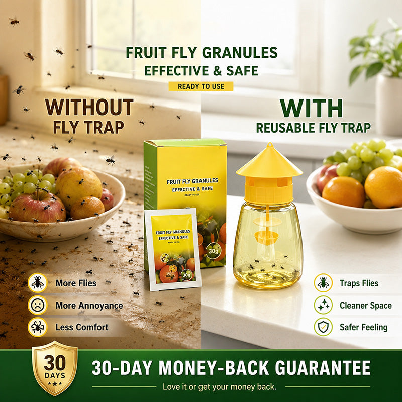 ⭐2026 USA Sale: Up to 50% OFF -🔥 Indoor and Outdoor Hanging Fly Trap