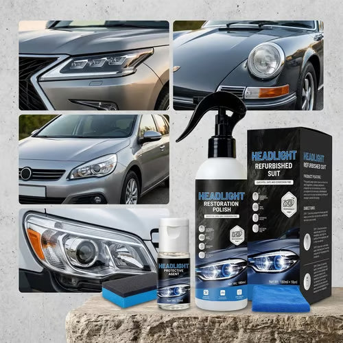 ⭐2026 USA Sale: Up to 50% OFF -UV-Haze Removal Headlight Restoration Polish